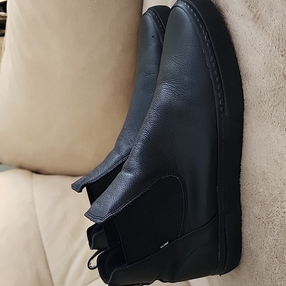 Globe Footwear Globe Dover II Wasted Talent Black Leather Mens Shoes. - Picture 2 of 13